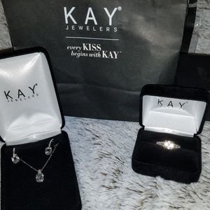 Kay Jewelers Sterling Silver set